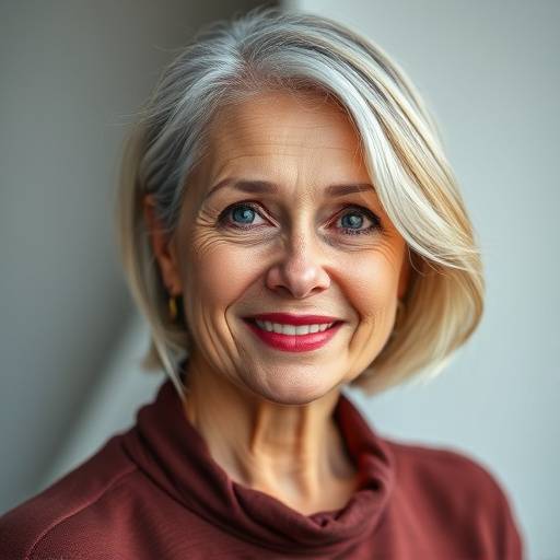 Portretfoto van Anna de Vries, de oprichtster van Studio Zilverlicht.